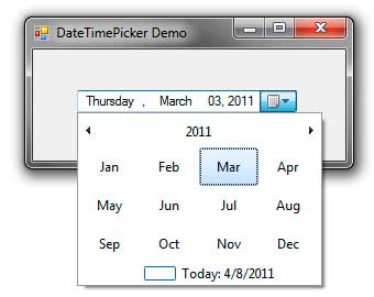 datetimepicker c#