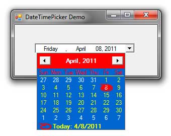 datetimepicker c#